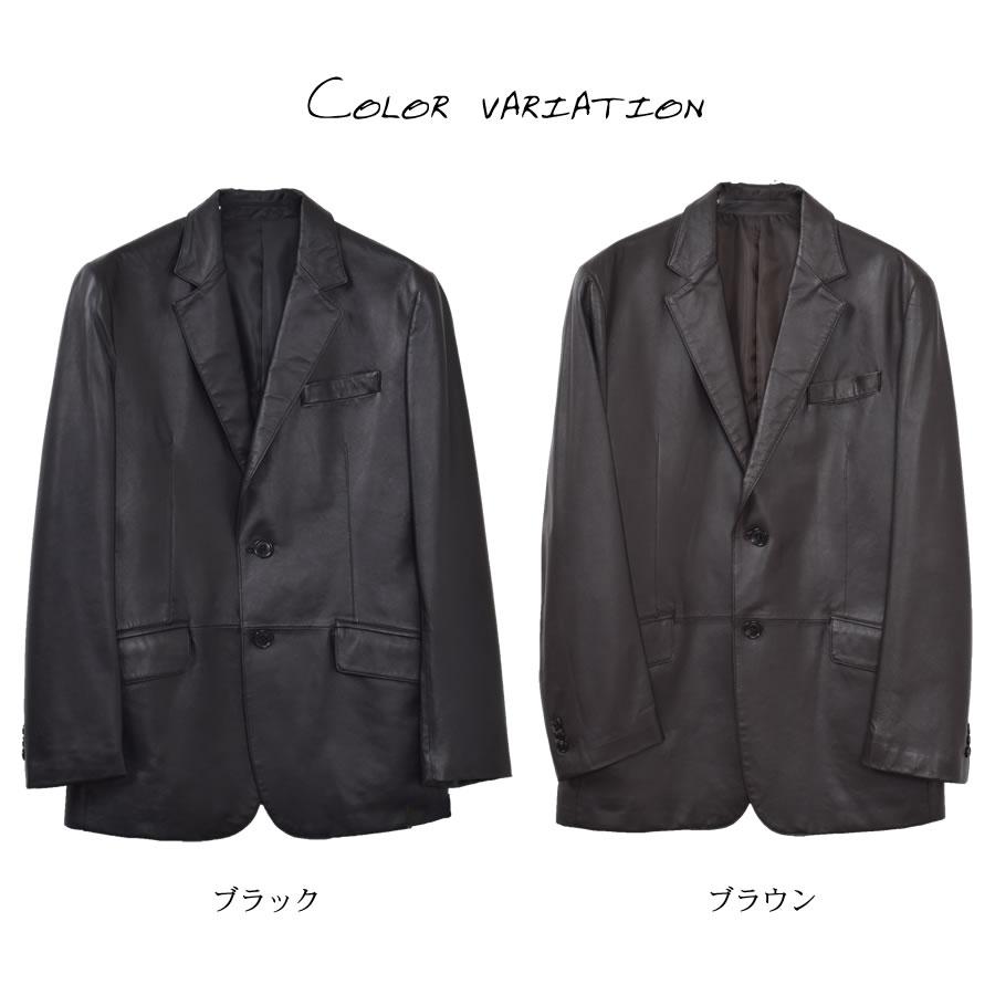 爆買 本革 ラム レザー メンズ ジャケット 本皮 シングル アウター 革