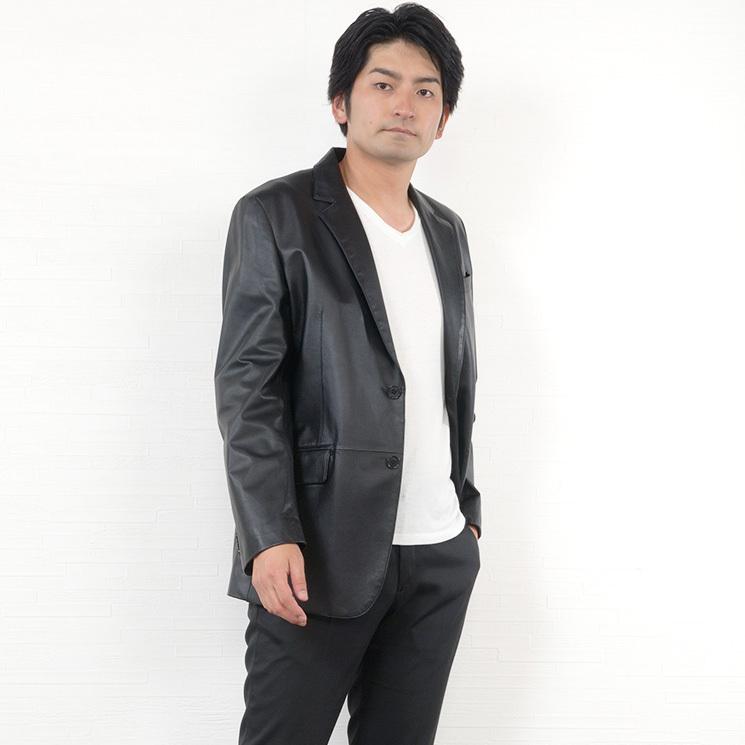 本革 ラム レザー メンズ ジャケット 本皮 シングル アウター 革 本革 ラム レザー メンズ ジャケット 本皮 シングル アウター 革
