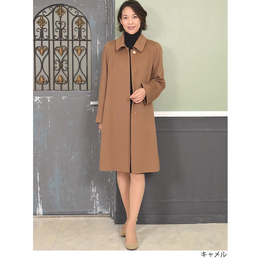 コートレディース カシミア 100% イタリア最高素材 カシミヤ 冠婚葬祭