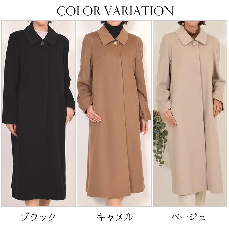 ステンカラーコート イタリア最高素材 カシミヤ カシミア 100 ステンカラーコート イタリア最高素材 カシミヤ カシミア 100