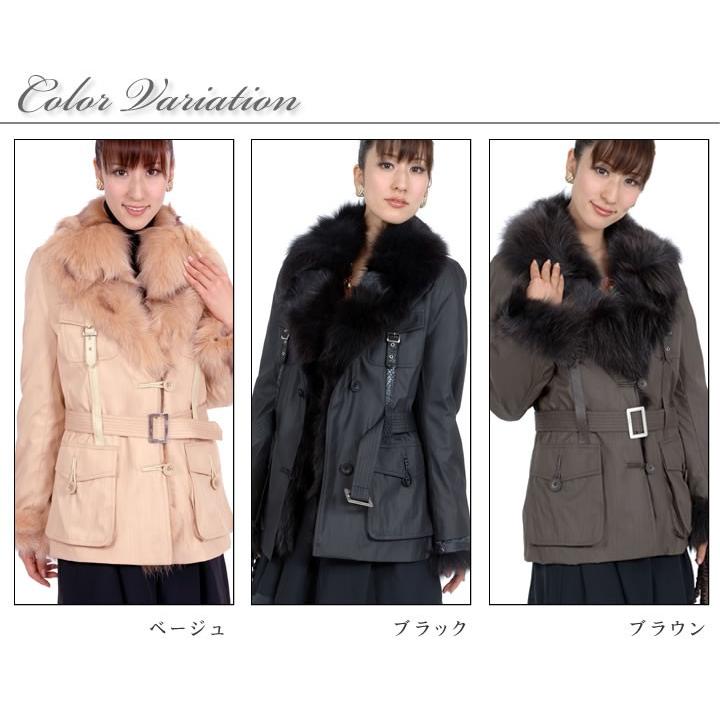 ファージャケット ファーコート ラビット ファー レッキス ジャケット 