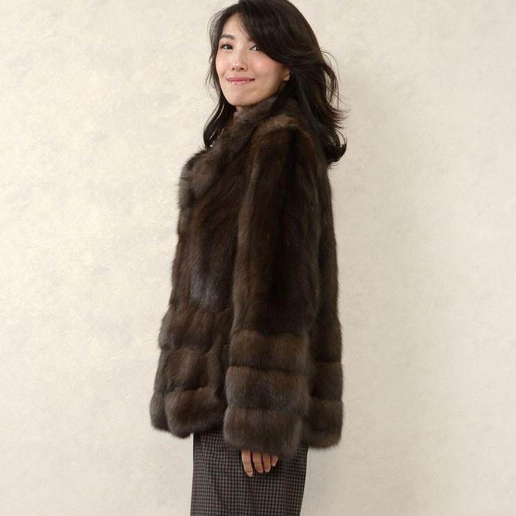 ロシアン セーブル ファー ジャケット(sj4189) : ハヤシグチ