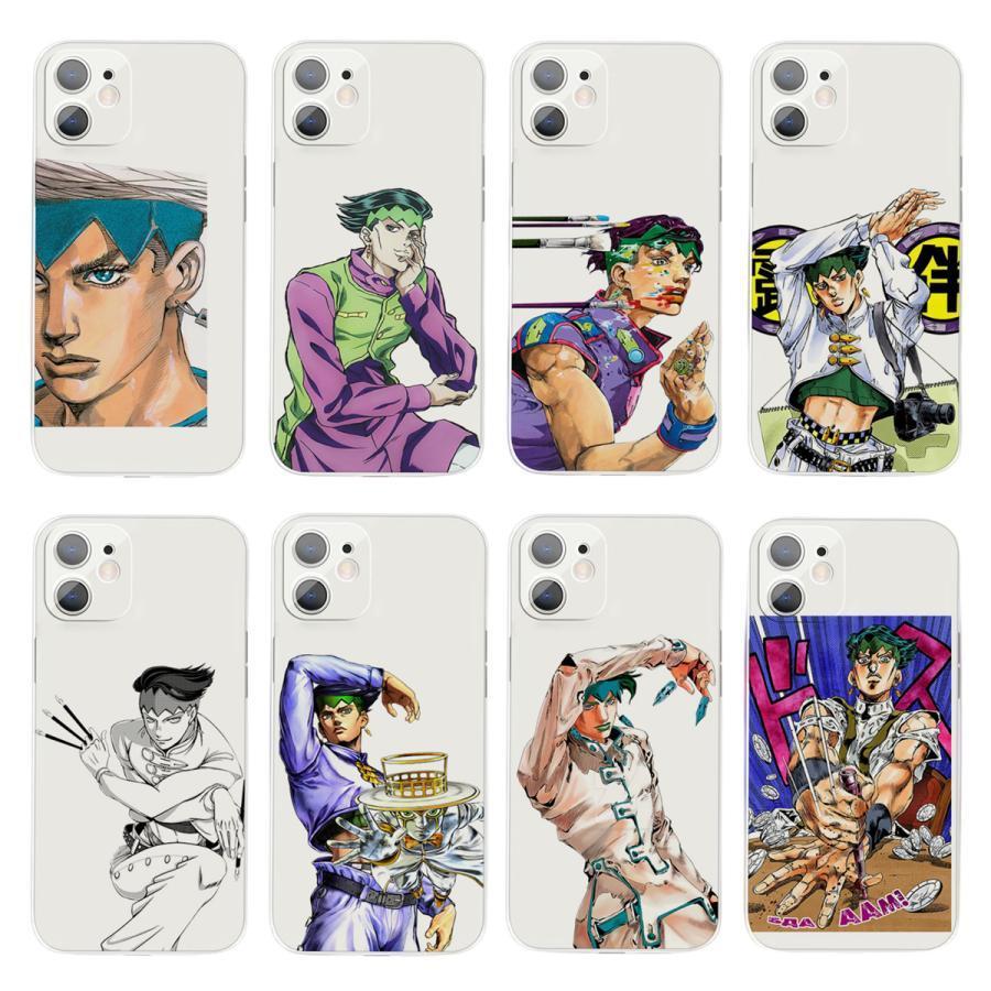 ジョジョの奇妙な冒険 スマホケース iphone13ケース ストーンオーシャン スマホカバー 透明ケース