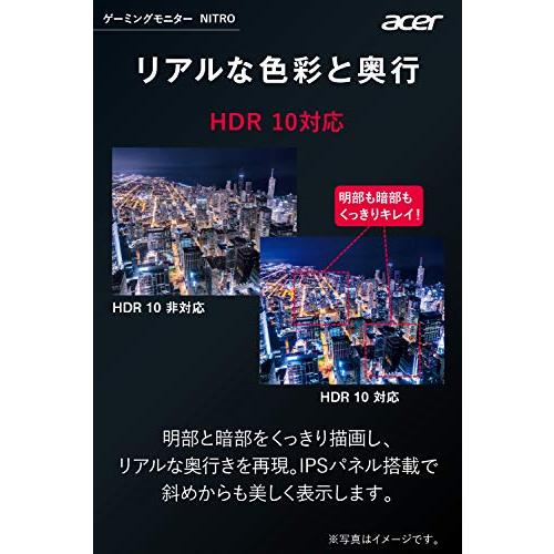 日本エイサー Acer ゲーミングモニター Nitro VG240YSbmiipfx 23.8
