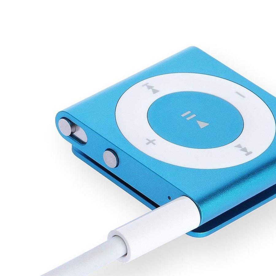 ipod shuffle 第3.4世 3.5mm プラグ-USB充電ケーブル｜hayashistore｜04