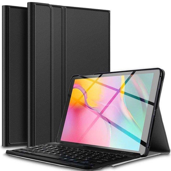 J:COM Galaxy Tab S6 Liteタブレット専用レザーTPUケース付き Bluetooth キーボード US配列 かな入力対応｜hayashistore