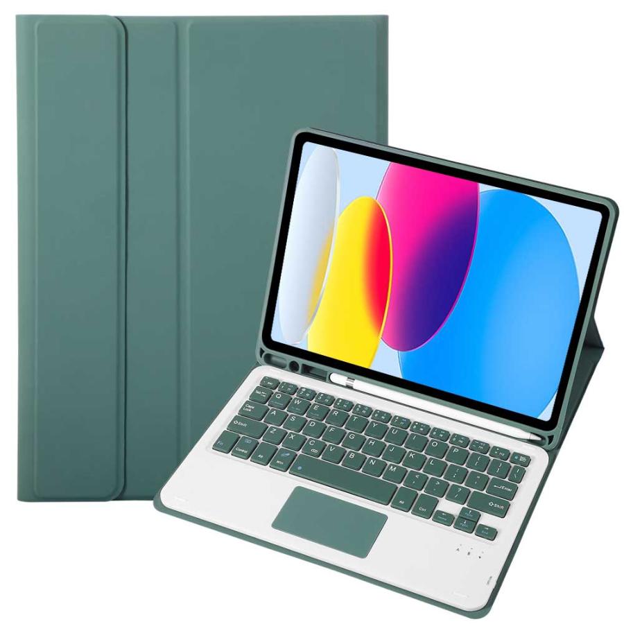 10カラー アイパッド iPad / A16 第10世代 用 キーボード付ケース