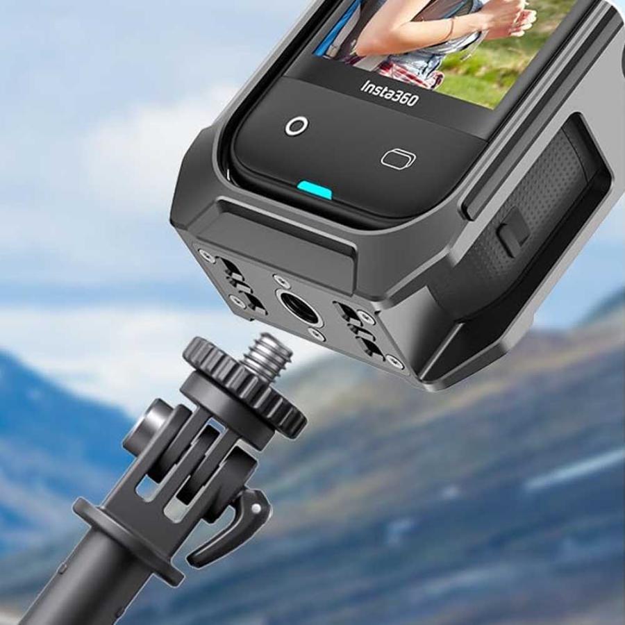 インスタ360X5 Insta360 X5専用 フォームフィッティング アルミニウム 