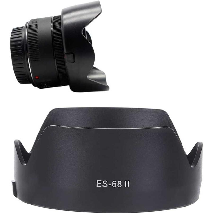【送料無料】Canon レンズフード 互換品 ES-68ii レンズフード キヤノンEF 50mm f / 1.8 STM 49mmレンズ用｜hayashistore｜03