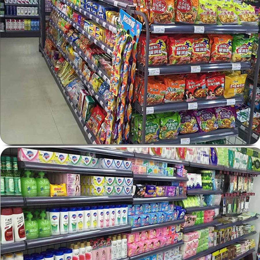 業務用陳列棚（片面 L字) スーパーマーケット コンビニ 通販ショップ