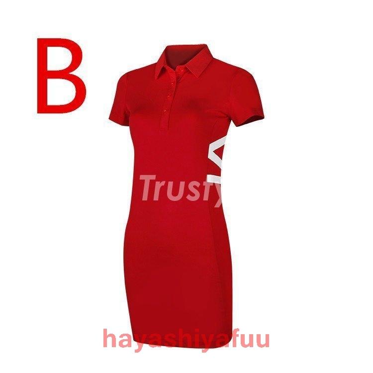 21ゴルフウェアレディースゴルフドレスワンピース丈長め春夏秋ゴルフスカートかわいいおしゃれ新作 林ヤフー店 スポーツ レディースウエア ワンピース Fuu 9950reayz