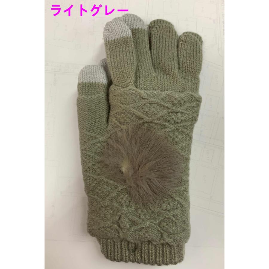 レディース 手袋 スマホ対応 ５本指 女性用 パネルタッチ グローブ ニット 秋冬物 3種類の嵌め方を楽しめる かわいい Sd 0323 小林shop 通販 Yahoo ショッピング