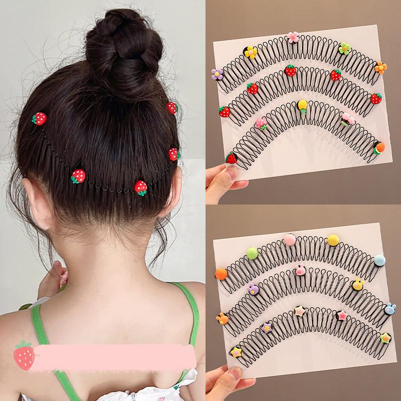 送料無料 子どもヘアコーム カチューシャ ヘアアクセサリー 櫛 子ども 