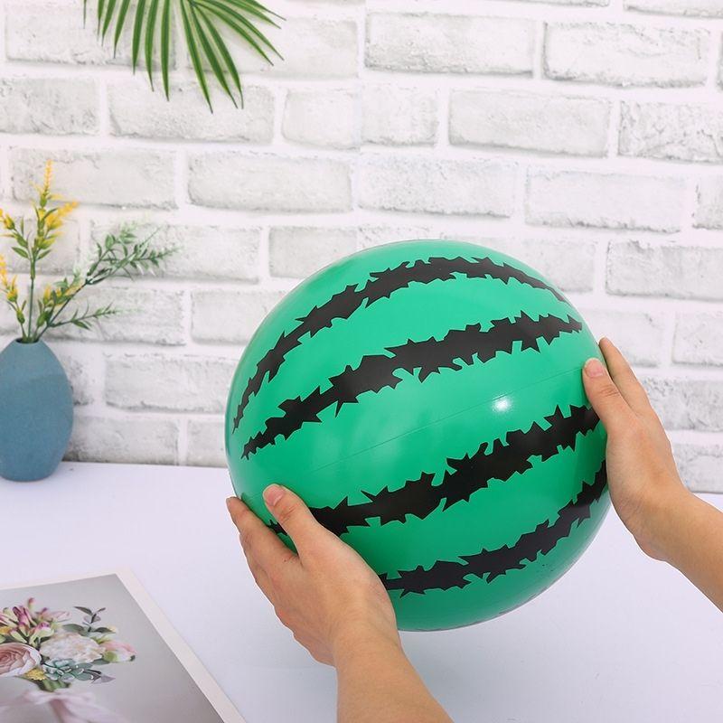 送料無料 すいかビーチボール ビーチボール 2個入り スイカ 水遊び 海