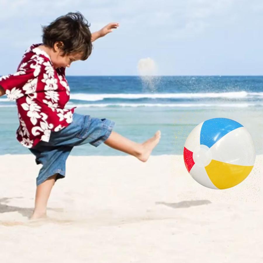 ビーチボール 2個セット カラフル 26cm グロッシーパネルボール プール