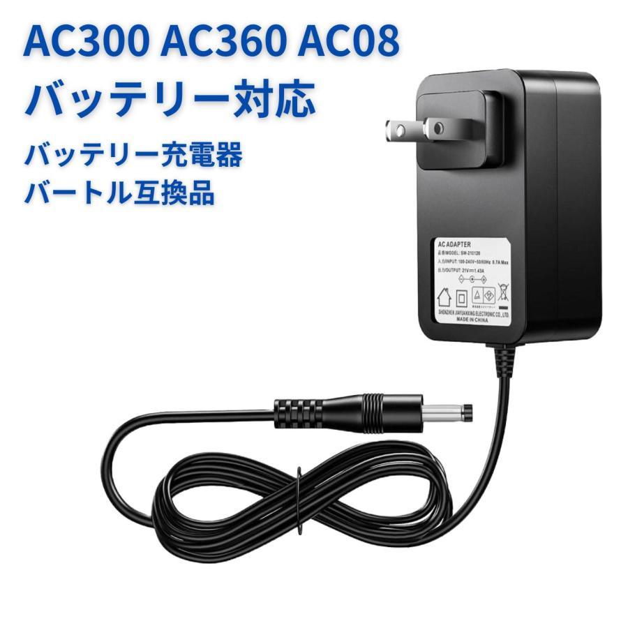 バッテリー充電器 ACアダプター 17V-24V対応 互換品 BURTLE バートル
