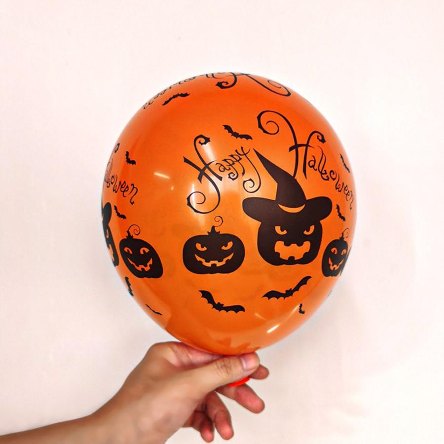 ハロウィン バルーン50個セット 風船 カボチャ 飾り 部屋 装飾 12