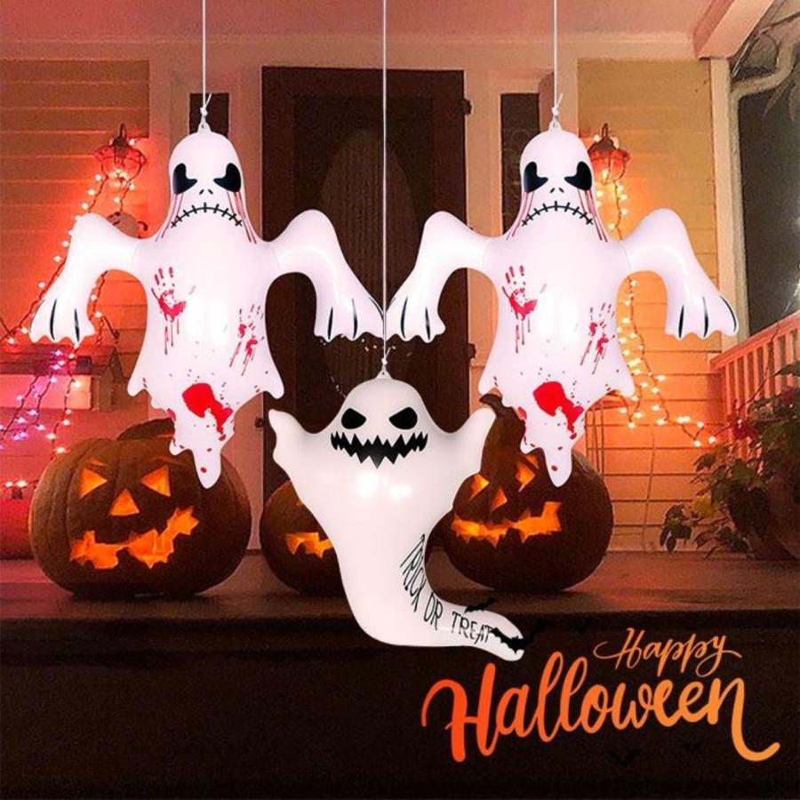ハロウィン オバケ バルーン 1個 特大 吊るし 風船 飾り : 小林shop
