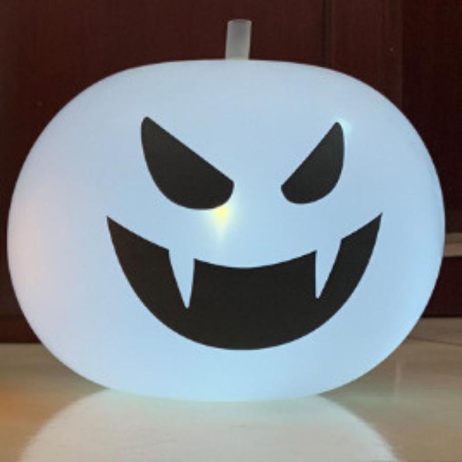 カボチャ 風船 20個入り 光る LED内蔵 ハロウィン バルーン 飾り 部屋