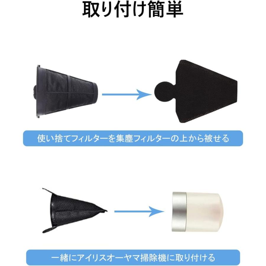 【未使用】アイリスオーヤマ ふとんクリーナー ★使い捨てフィルター付き 互換品 アイリスオーヤマ用 布団クリーナー用 使い捨て フィルター20枚