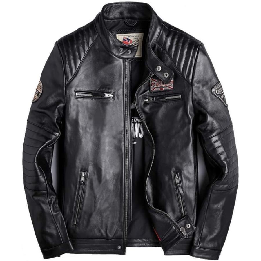 低価格の メンズファッション カテゴリトップ ライダース ダブル シングル 羊革ラム革 牛革 本革 メンズ ジャケット コート アウター