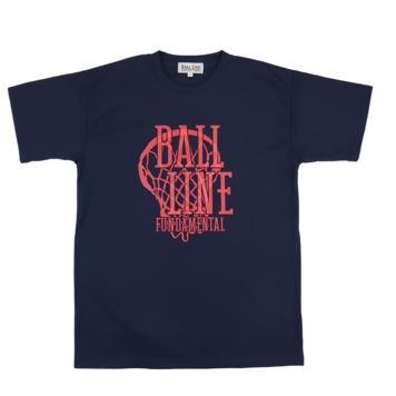 1点限りゆうパケット対応】 BALL LINE(ボールライン) プリントTシャツ