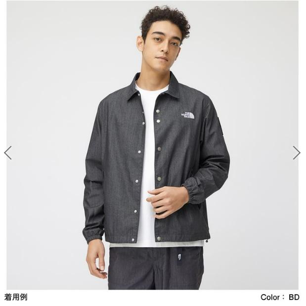 THE NORTH FACE FACE ノースフェイス GTXデニムコーチジャケット THE NORTH FACE FACE ノースフェイス GTXデニムコーチジャケット