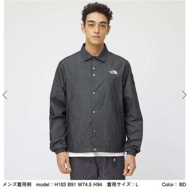 THE NORTH FACE FACE ノースフェイス GTXデニムコーチジャケット THE NORTH FACE FACE ノースフェイス GTXデニムコーチジャケット