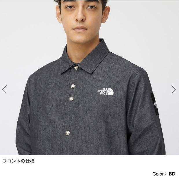 THE NORTH FACE FACE ノースフェイス GTXデニムコーチジャケット THE NORTH FACE FACE ノースフェイス GTXデニムコーチジャケット