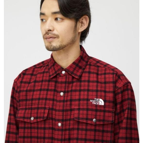 THE NORTH FACE ノースフェイス ブラッシュウッドウールシャツ（ユニ 