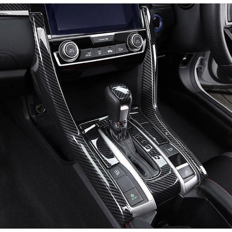 New売り切れる前に 新型 ホンダ Civic シビック Fc1 Fk7 3d立体 パーツ ハッチバック セダン インテリアパネル シフトパネル 内装 Aynaelda Com