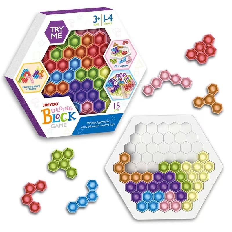 プッシュポップ バブル パズル ブロック スクイーズ 知育玩具 テトリス シリコン プチプチ カラフル おもちゃ 人気 ゲーム 子供 プッシュポップ バブル パズル ブロック スクイーズ 知育玩具 テトリス シリコン プチプチ カラフル おもちゃ 人気 ゲーム 子供