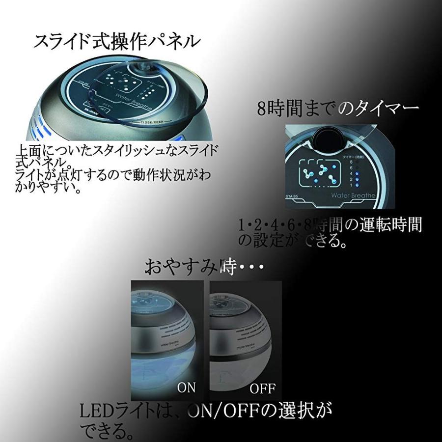 クリスマスファッション YA-MAN 通販 - H・Tネットワーク : STA-95 ウォーターブリーズ 空気清浄機・イオン発生器