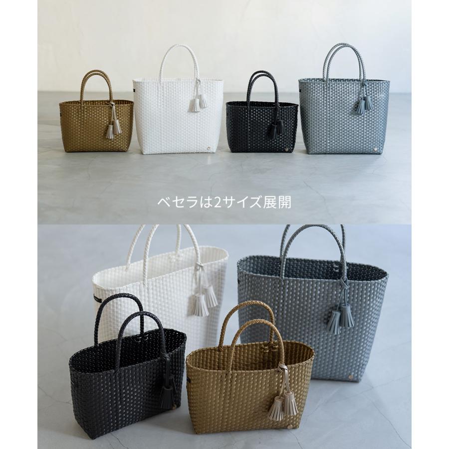 爆買 レディース かごバッグ メルカドバッグ トートバッグ「第2世代 bacerra ベセラ M」軽い 軽量 人気 SNS 夏 おしゃれ ブランド プレゼントの画像