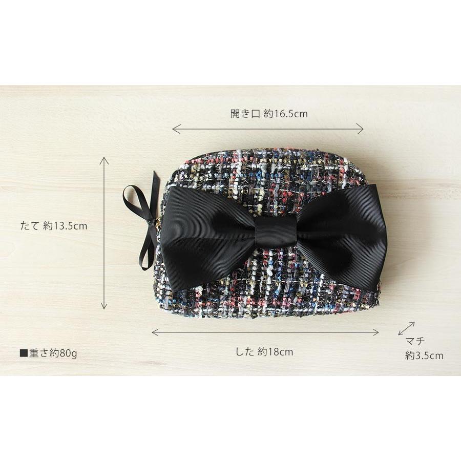 ポーチ 小物入れ 化粧ポーチ メイクポーチ リボン ポーチ 小物入れ プレゼント ヘイニ 送料無料 Bow ボウ Bow バッグミュージアム Hayni 通販 Yahoo ショッピング