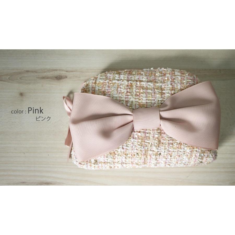 ポーチ 小物入れ 化粧ポーチ メイクポーチ リボン ポーチ 小物入れ プレゼント ヘイニ 送料無料 Bow ボウ Bow バッグミュージアム Hayni 通販 Yahoo ショッピング