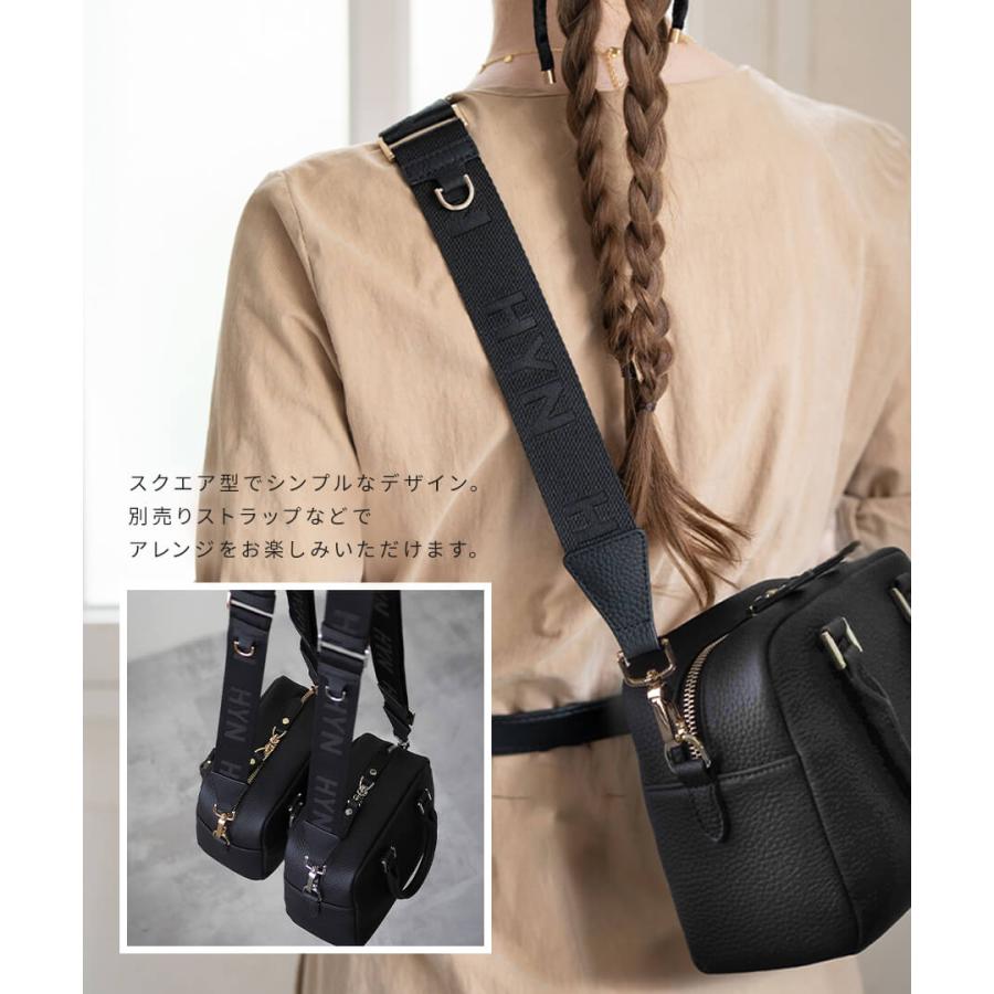 HAYNI（ヘイニ） 本革 ショルダーバッグ レディース「Carret カレ