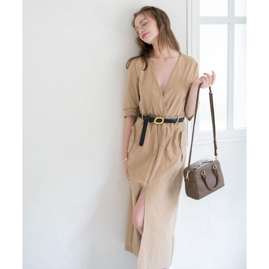 HAYNI（ヘイニ） 本革 ショルダーバッグ レディース「Carret カレ