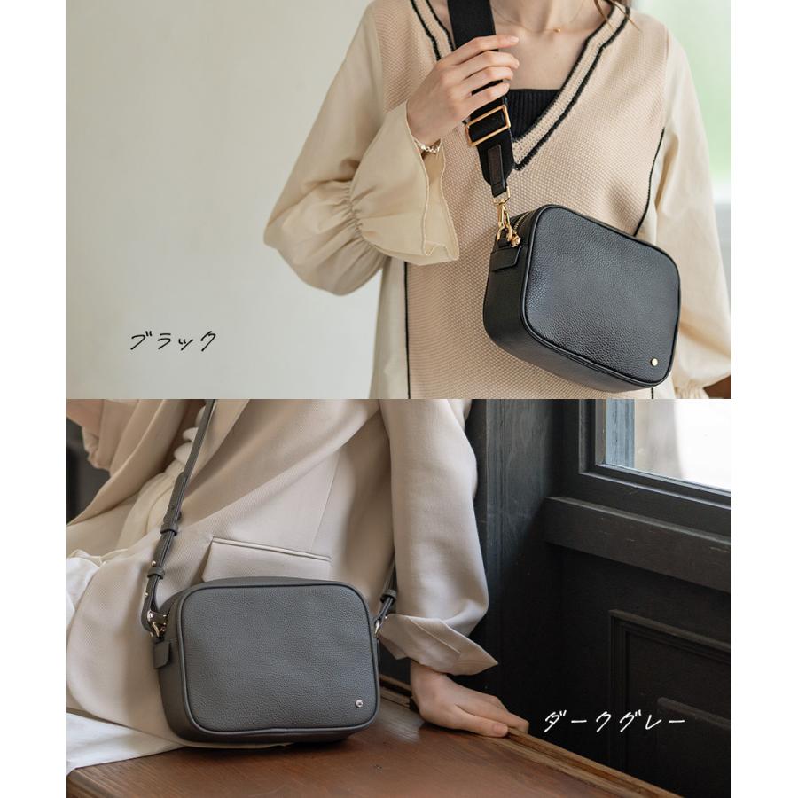 本革 ショルダーバッグ レディース ショルダー2種付「第3世代・改良版 Conwy コンウィ」軽量 ポシェット | HAYNI | 15