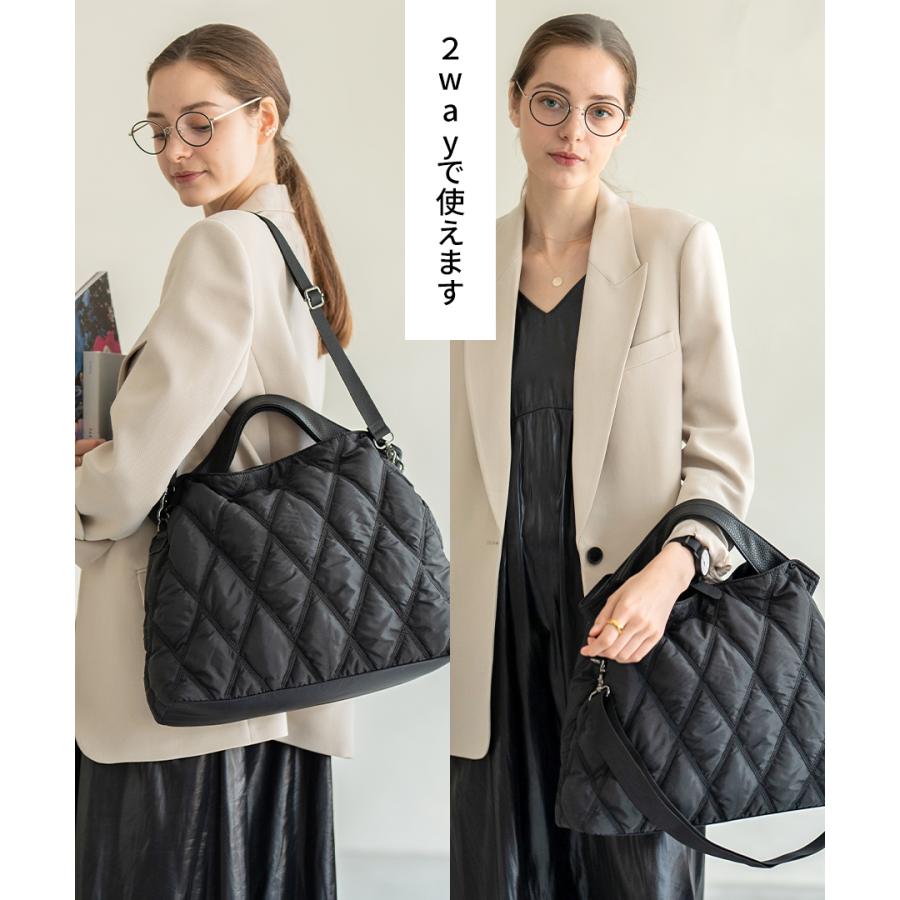 HAYNI（ヘイニ） トートバッグ レディース 2way ナイロン キルティング