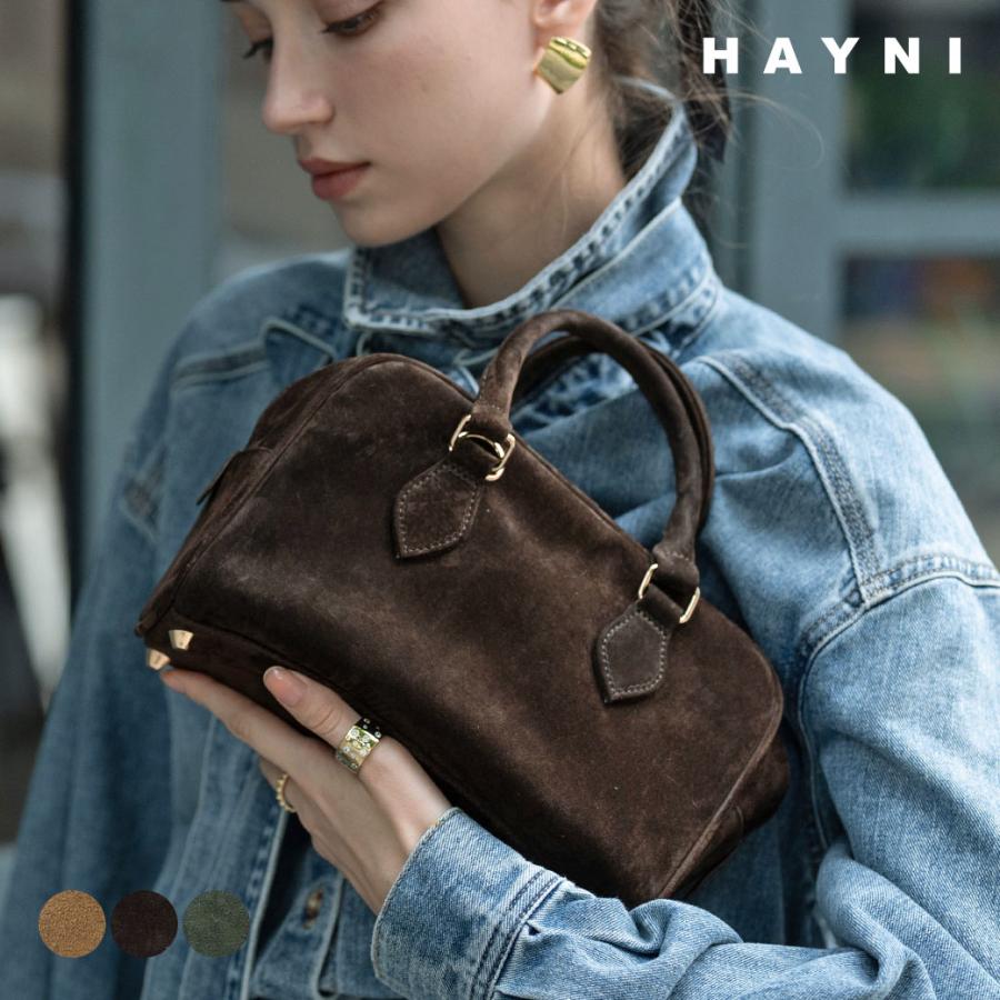 HAYNI（ヘイニ） ボストンバッグ ミニ レディース 本革「 Baby Donusa
