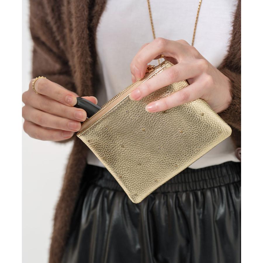 HAYNI（ヘイニ） 「新色追加」 本革 ポーチ「Dot leather pouch ドット