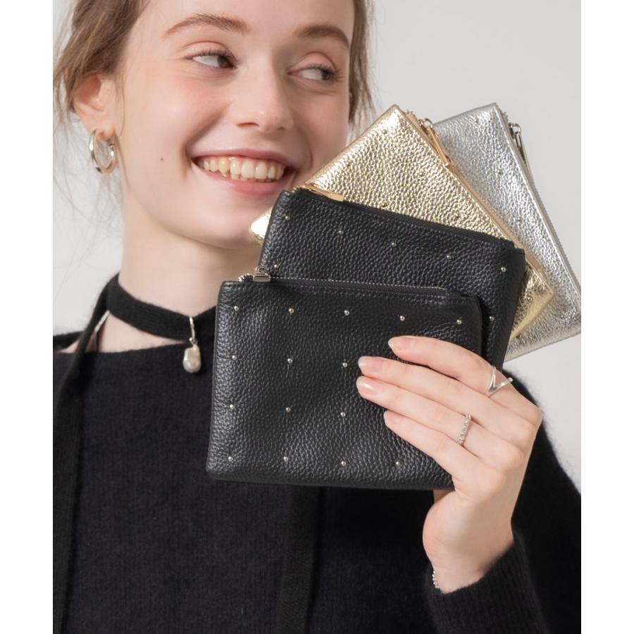 HAYNI（ヘイニ） 「新色追加」 本革 ポーチ「Dot leather pouch ドット