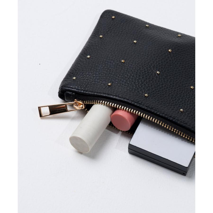 HAYNI（ヘイニ） 「新色追加」 本革 ポーチ「Dot leather pouch ドット