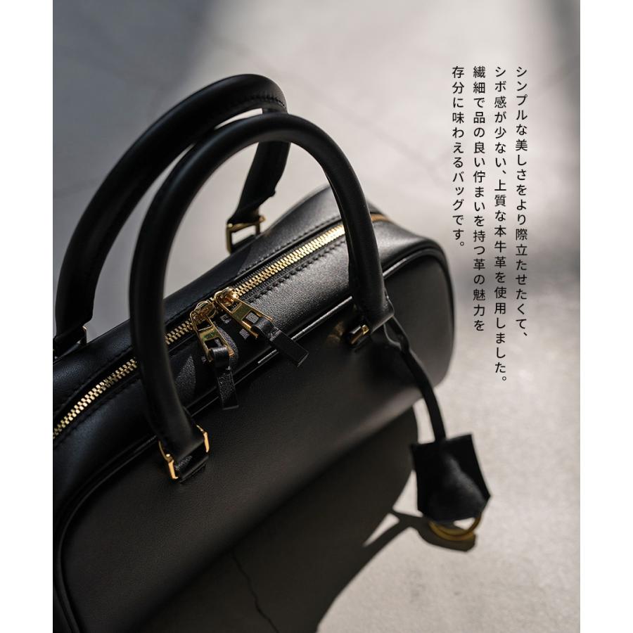 HAYNI（ヘイニ） 本革 ハンドバッグ レディース「Elliena エリーナ