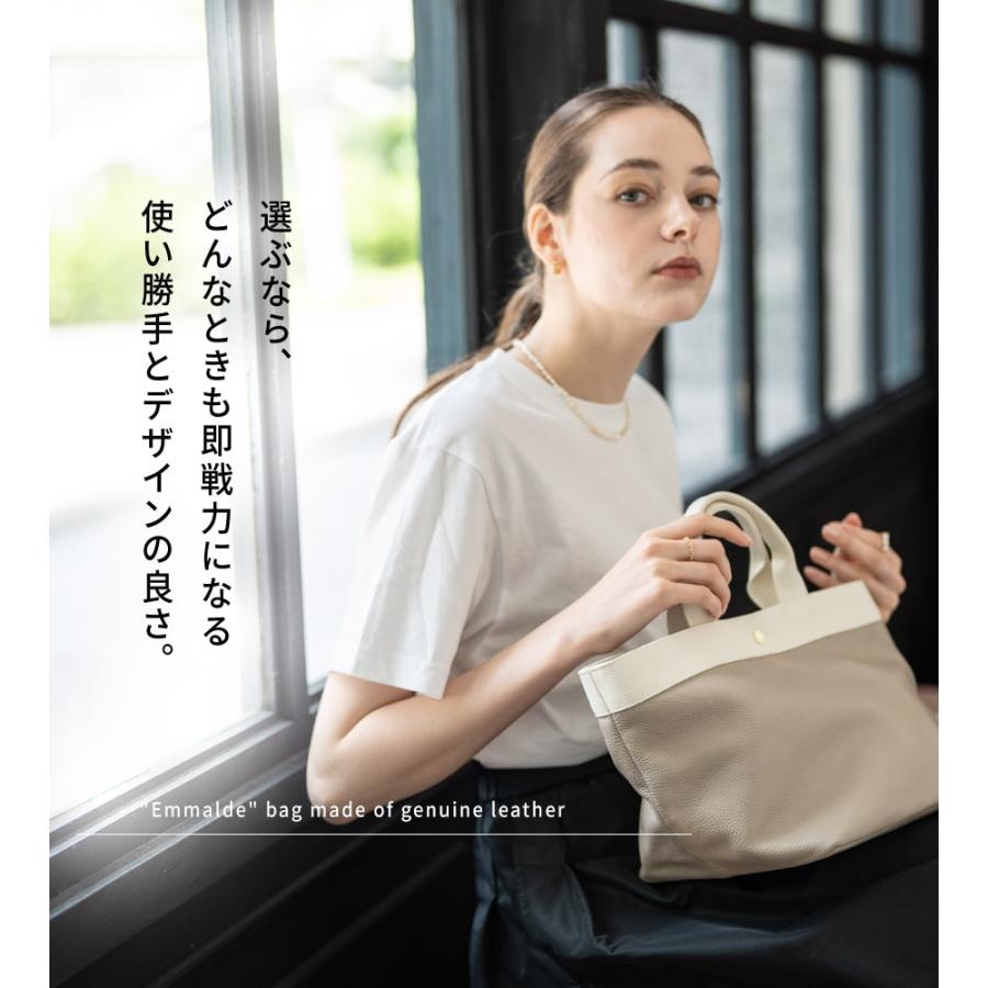 ミニトート ワンマイル ハンドバッグ レディース 牛革 本革 トート