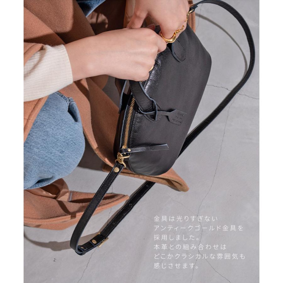TIDEWAY 本革軽量　ショルダーバッグ　ブラック TIDEWAY（タイドウェイ） 爆買 本革 ショルダーバッグ レディース 斜