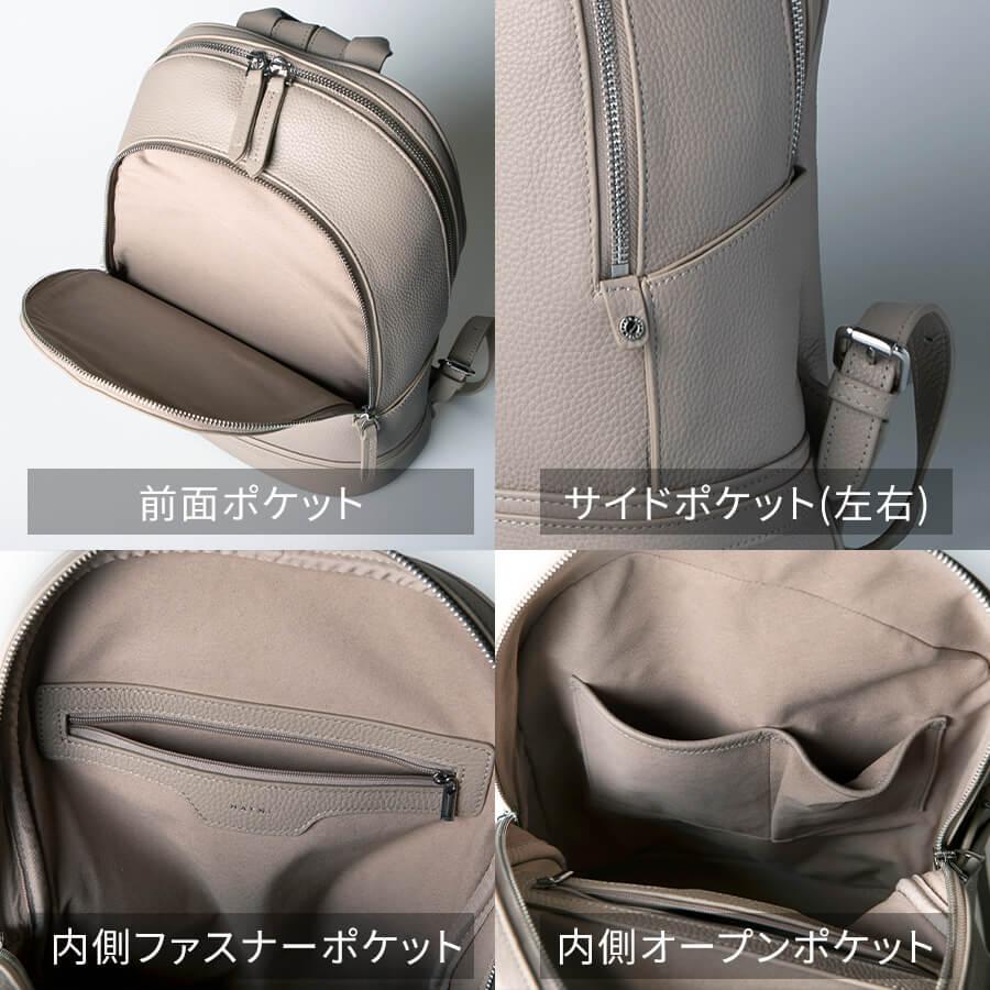 HAYNI リュック レディース 本革 リュックサック きれいめ「第2 HAYNI リュック レディース 本革 リュックサック きれいめ「第2
