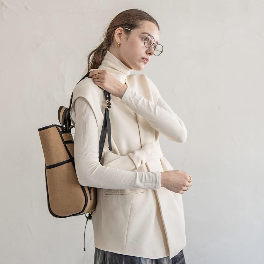 HAYNI（ヘイニ） ＼在庫限り／上質 キャンバスバッグ レディース