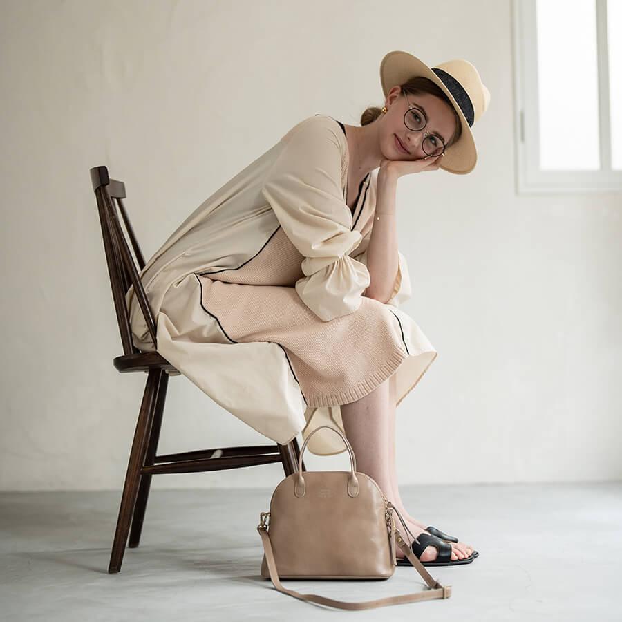 HAYNI ベージュ レザー ビジネスバッグ 楽天市場 | バッグミュージアム HAYNI ヘイニ - 2024年秋冬バッグ